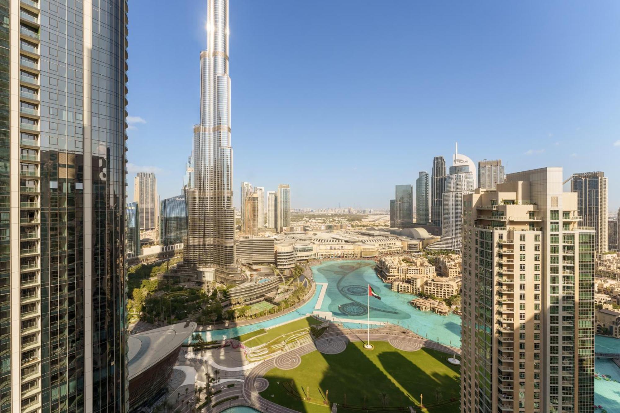Maison Privee - Ultimate Living With Front-Row Views Of Burj Khalifa & Dubai Fountains Exterior foto
